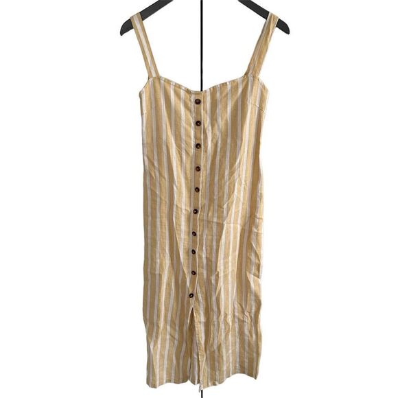 Faithfull The Brand Linen Dress - Picture 1 of 5